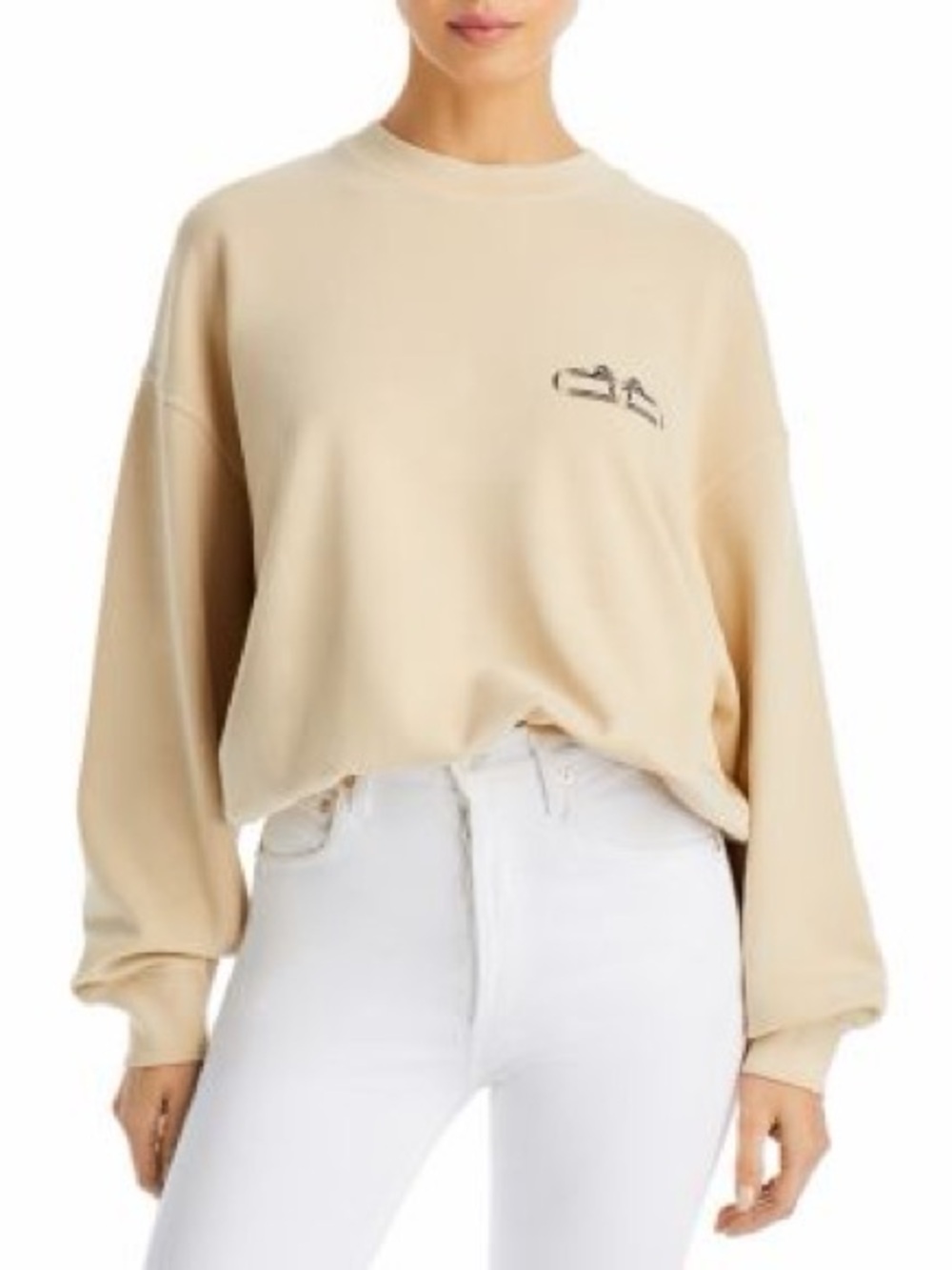 Anine Bing Leo Serpent Sweatshirt (123) - Picture 7 of 10